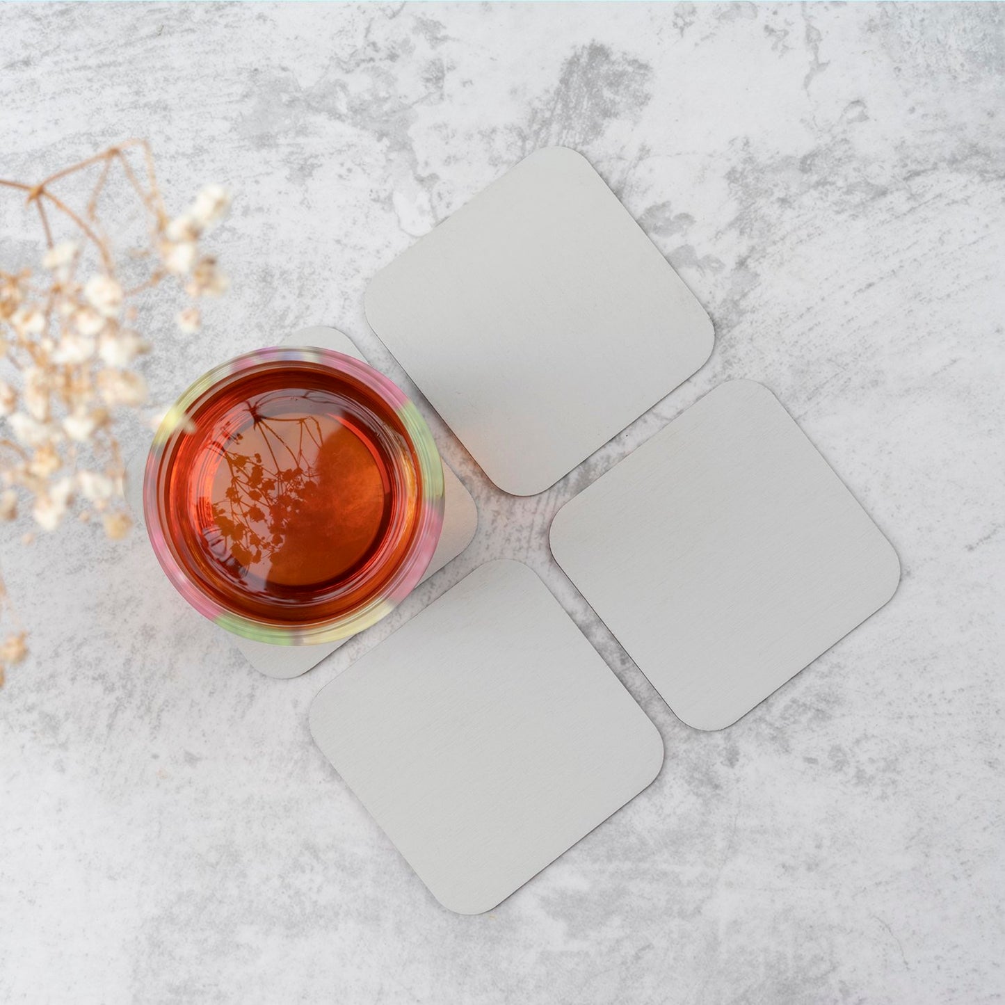 Pastel Grey Coasters