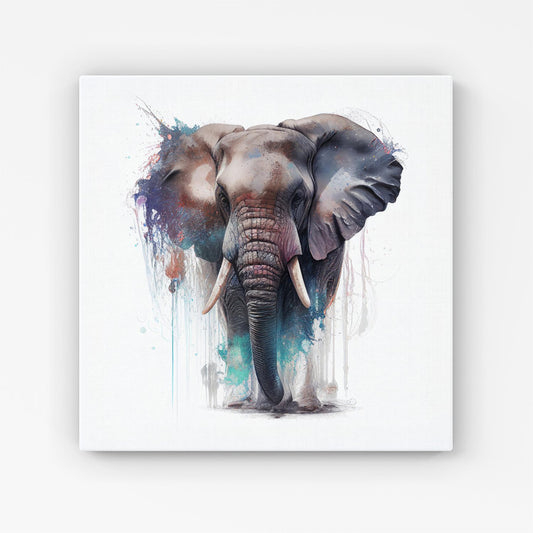 Elephant Splashart Canvas