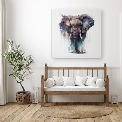 Elephant Splashart Canvas