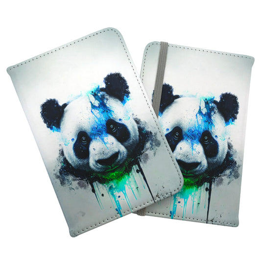 Panda Face Splashart Light Background Passport Cover