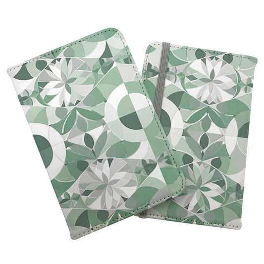 Geometric Pastel Green Passport Cover