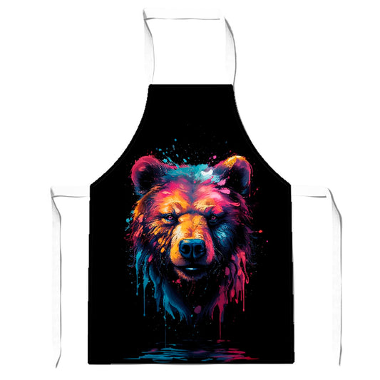 Splashart Bear Face Apron