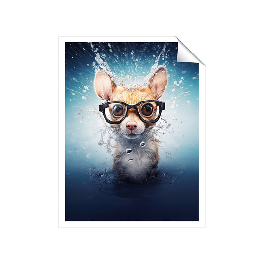 Splashart Doormouse Art Prints
