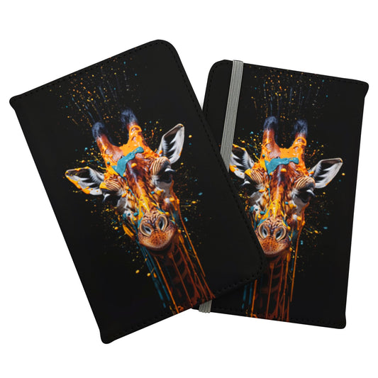 Giraffe Face Splashart Passport Cover