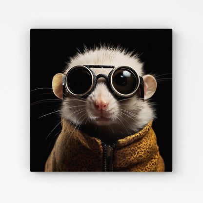 Realistic Doormouse Canvas