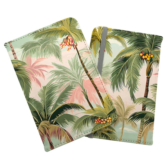 Palm Trees Pattern Passport Cover
