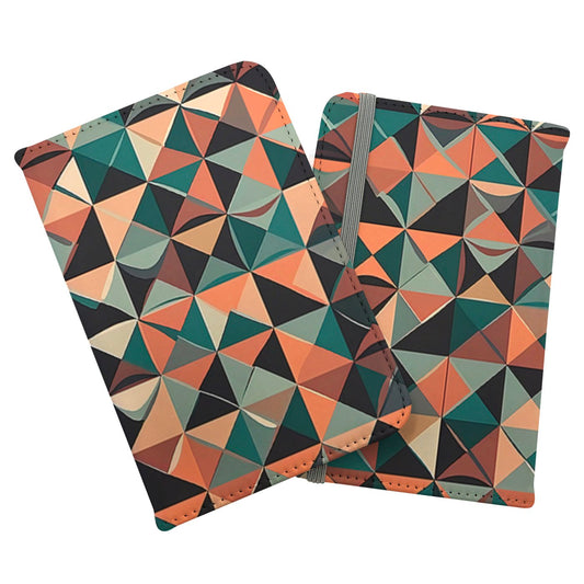 Geometric Print Pattern Passport Cover