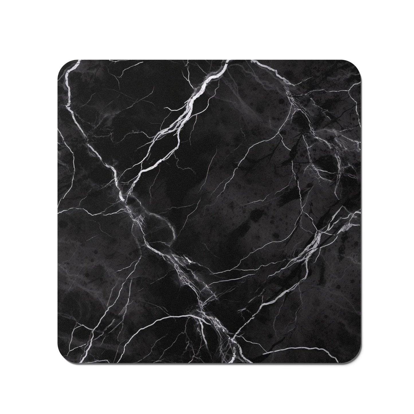Black Marble Pattern Coasters