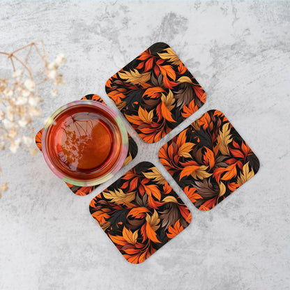 Autumn Leaves Design Coasters