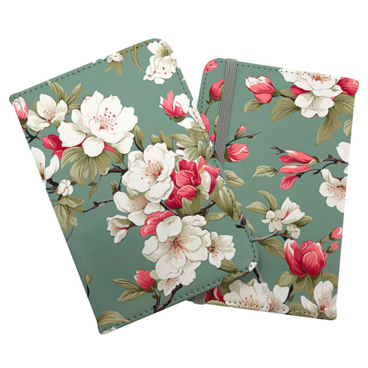 Pink And White Blossom Passport Cover