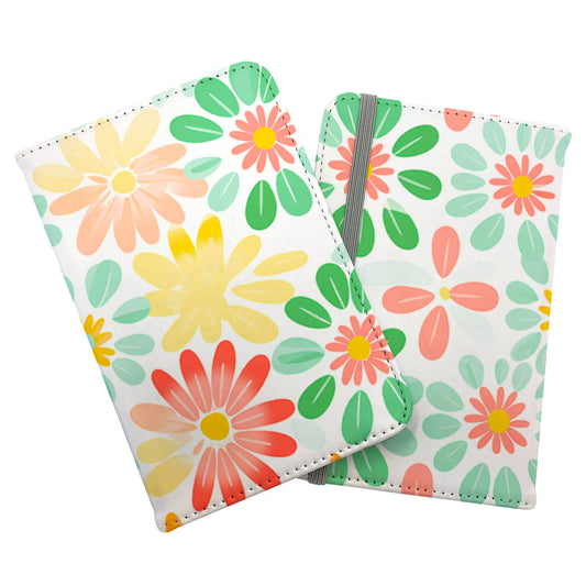 Green and Yellow Flowers Passport Cover
