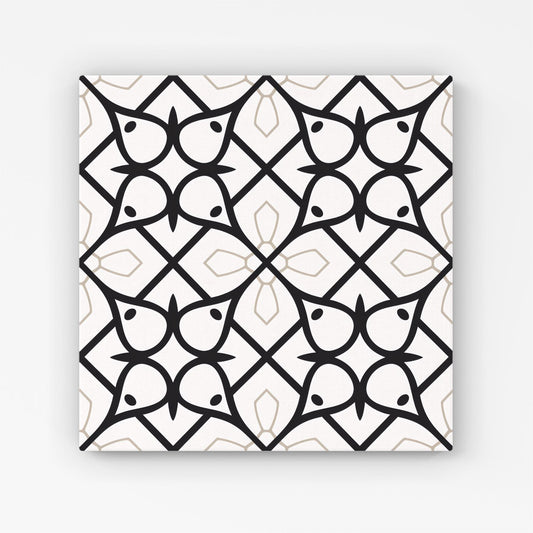 Arabic Style Pattern Canvas