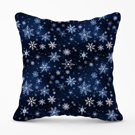 Dreamy And Magical Snowflake Outdoor Cushion
