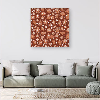 Gingerbread Cookies Canvas