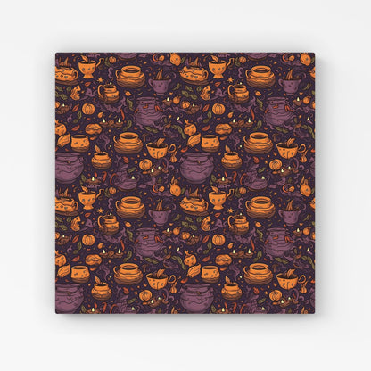 Wicked Witches Bubbling Cauldrons Canvas